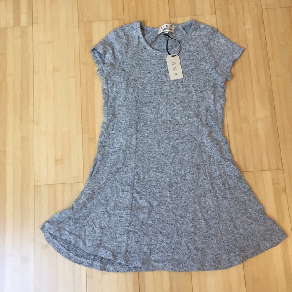 Grey Girls Skater Dress